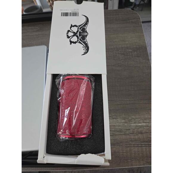 Buy 1, Get 1 Free Red Bling Cylinder Containers (car ashtray) - Picture 4 of 6